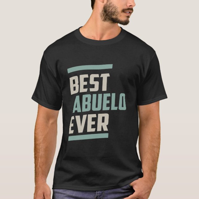 T-shirt Meilleur Abuelo jamais (Devant)