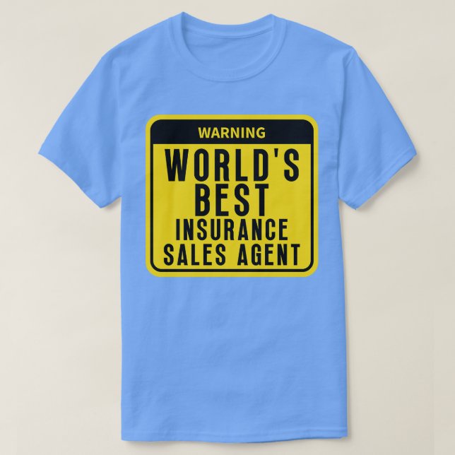 T-shirt Meilleur agent d'assurance 5 (Design devant)