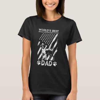 T-shirt MEILLEUR Allemand Du MONDE Pointeur Raccourci Père