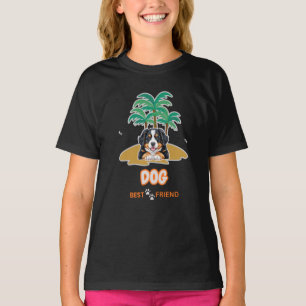 T-shirt Meilleur Ami Chien   Amoureux de Chien à E