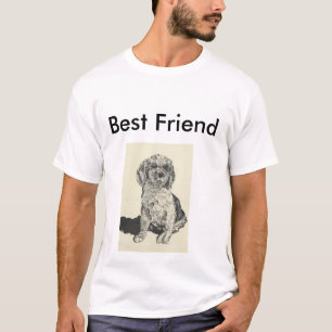 T-shirt meilleur ami Cocker Spaniel