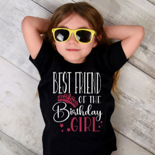 T-shirt Meilleur ami de la famille personnalisée fille ann