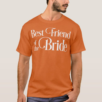 T-shirt Meilleur ami de la mariée