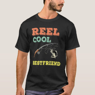 T-shirt Meilleur Ami De La Pêche De Bar Cool Reel