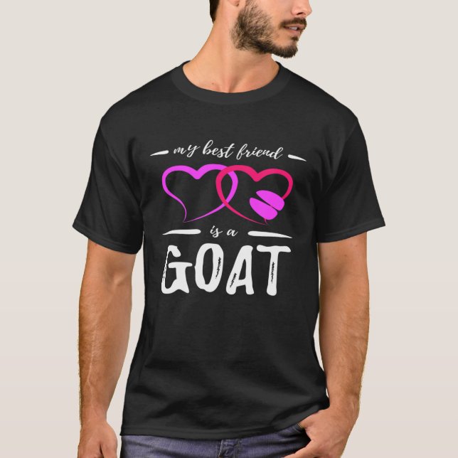 T-shirt Meilleur Ami Goa Funny Goat Lover Idée (Devant)