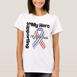 T-shirt Meilleur ami - militaires soutenant mon héros