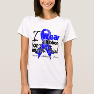 T-shirt Meilleur ami - Ruban sur le cancer du colon