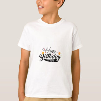 T-shirt Meilleur anniversaire heureux