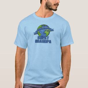 T-shirt Meilleur Arrière Grand-Père du Monde