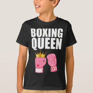 T-shirt Meilleur art de boxe pour filles Gants de boxe pou
