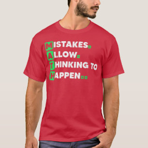 T-shirt Meilleur Art Mathique Pour Hommes Femmes Calcul Al