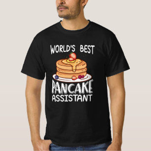 T-shirt Meilleur assistant crêpe du monde