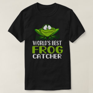 T-shirt Meilleur attrapeur de grenouilles du monde - Un ca