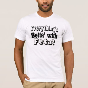 T-shirt Meilleur avec Feta