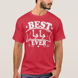 T-shirt Meilleur Baba ou papa Arabe Calligraphie Papa Funn