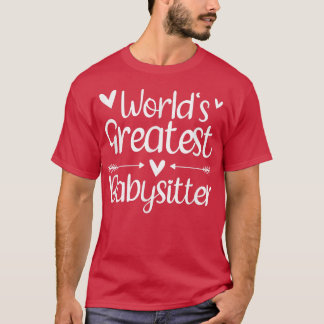 T-shirt Meilleur Babysitter Ever 1598