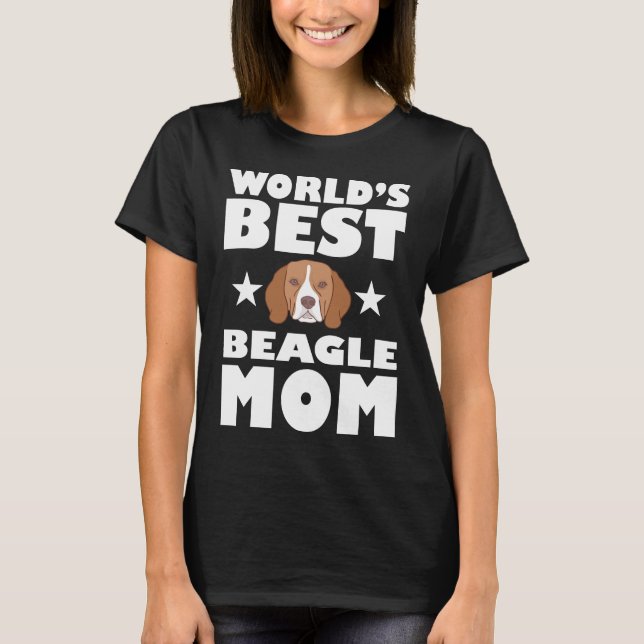 T-shirt Meilleur Beagle au monde : T-Shirt, le propriétair (Devant)