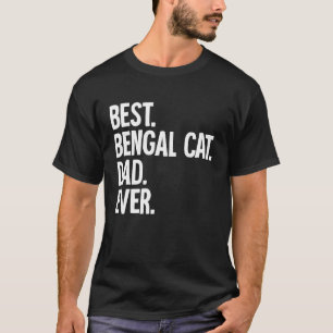 T-shirt Meilleur Bengale papa de chat
