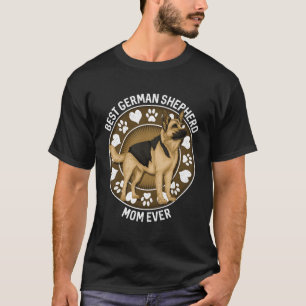 T-shirt Meilleur berger allemand maman jamais