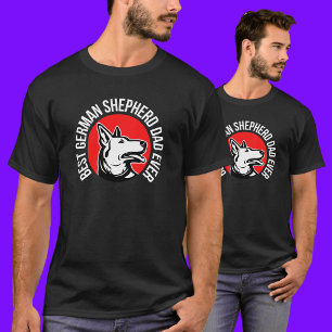 T-shirt Meilleur berger allemand papa jamais