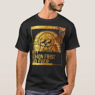 T-shirt Meilleur Bichon Frise Papa Ever chien père pour ho