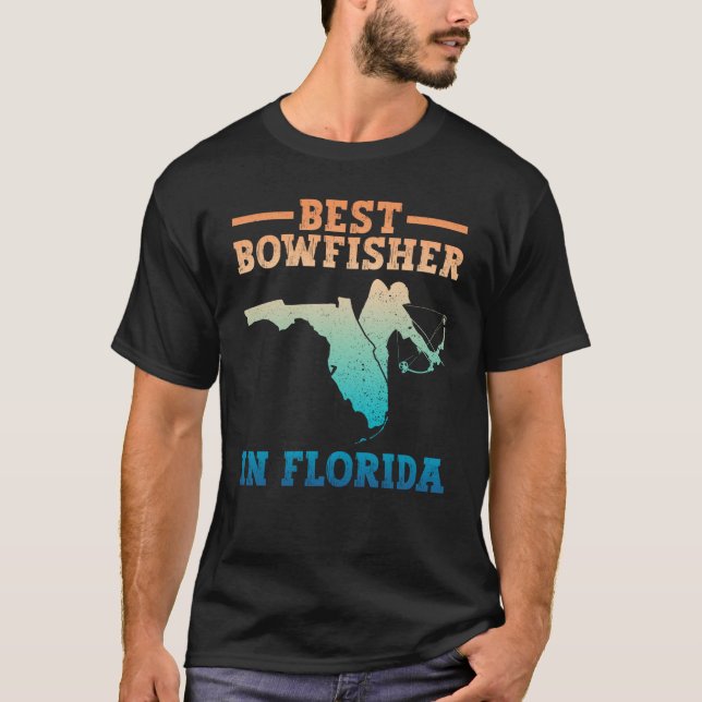 T-shirt Meilleur Bowfisher En Louisiane - BowFishing (Devant)