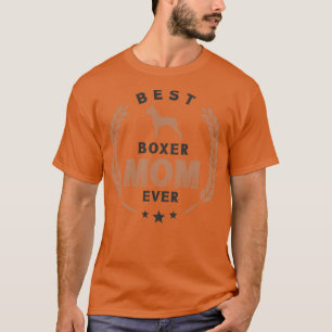 T-shirt Meilleur Boxer Maman toujours mignon Allemand Boxe