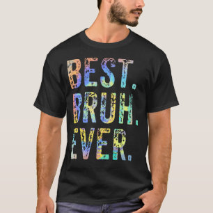 T-shirt Meilleur Bruh Ever Frère Maman Papa Joke Gag Vinta