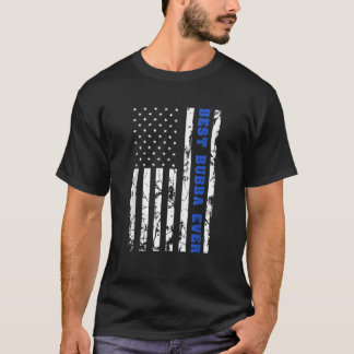 T-shirt Meilleur Bubba de tous les temps Drapeau américain
