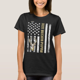 T-shirt Meilleur Buckin' Papaw Jamais Chasseurs de cerfs c