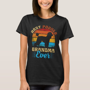 T-shirt Meilleur cadeau Amoureux des chiens de grand-mère 
