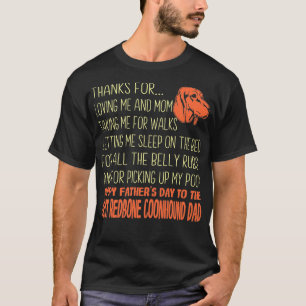 T-shirt Meilleur cadeau de Fête des pères Redbone Coonho