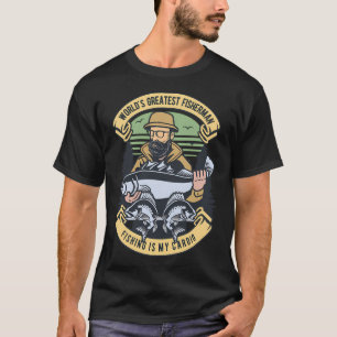 T-shirt meilleur cadeau homme pêcheur