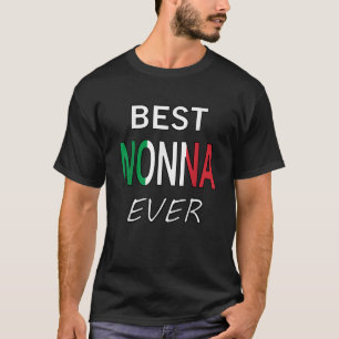 T-shirt Meilleur cadeau Nonna Ever Italian Pride Grand-mèr