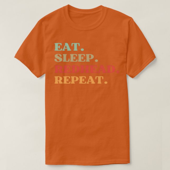 T-SHIRT MEILLEUR CADEAU POUR DORMIR DORMIER REMHEAD REPEAT (Design devant)