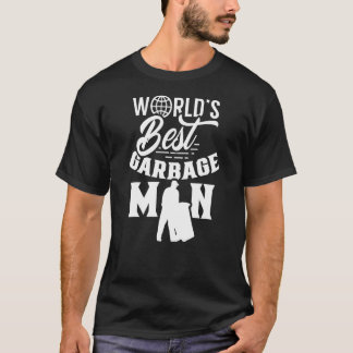 T-shirt Meilleur camion d'immersion de poubelles au monde