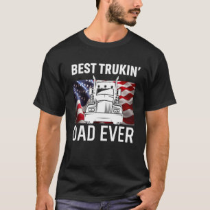 T-shirt Meilleur Camion Papa Jamais T-shirt, Big Truck Et