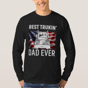T-shirt Meilleur Camion Papa Jamais T-shirt, Big Truck Et 