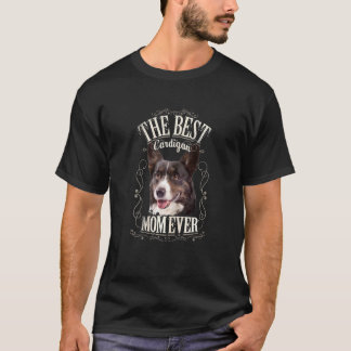 T-shirt Meilleur Cardigan Femme Welsh Corgi Papa Toujours