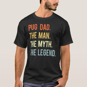 T-shirt Meilleur Carlin Papa Chien Animal Mignonne Homme M