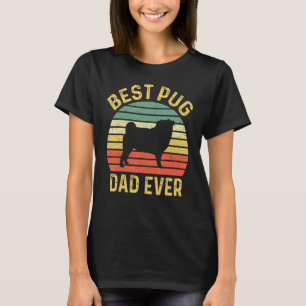 T-shirt Meilleur Carlin Papa Jamais Drôle propriétaire de 