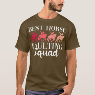 T-shirt Meilleur cavalier Vaulting Squad Vaulting Équestre