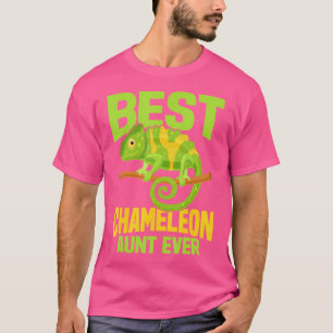 T-shirt Meilleur Chameleon Tante Ever Chameleon