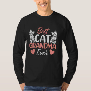 T-shirt Meilleur Chat Grand-mère Kitt Chat Grand-mère