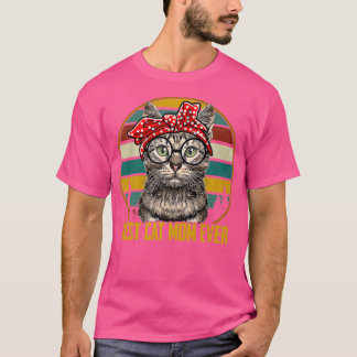 T-shirt Meilleur Chat Maman Ever Amoureux des chats Cool L