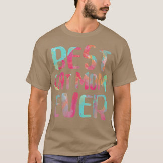 T-shirt Meilleur Chat Maman Jour des Mères 