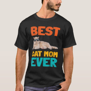 T-shirt Meilleur Chat Maman Jour Fun Chat Propriétaire Sho