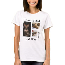 Meilleur Chat Mondial Maman Nom personnalisé Cadea