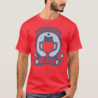 T-shirt Meilleur Chat Papa 1