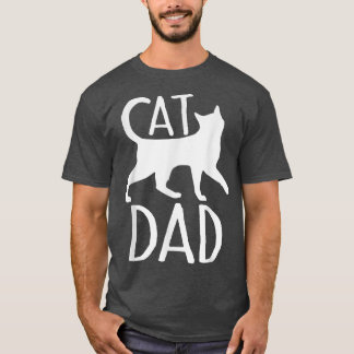 T-shirt Meilleur Chat Papa Chemise Fête des pères Kitty Da